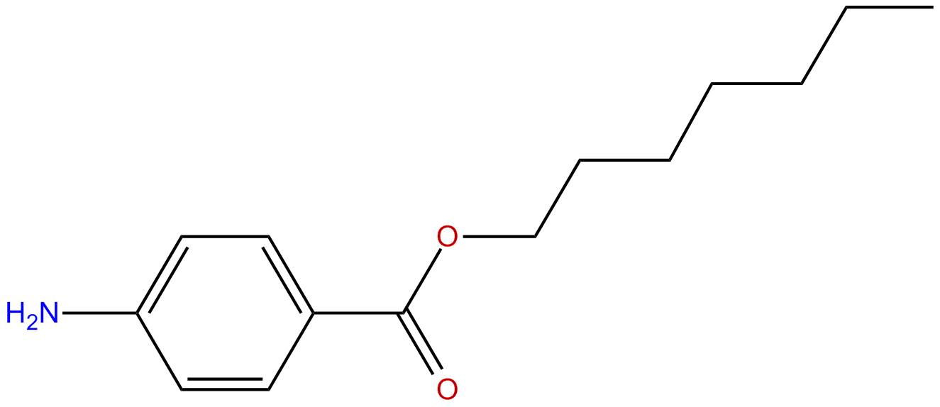 Image of heptyl 4-aminobenzoate