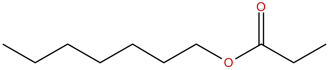 Image of heptyl propanoate