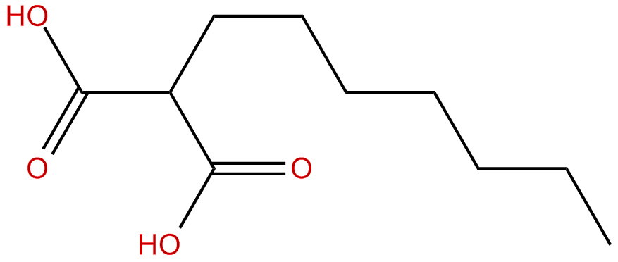 Image of heptylpropanedioic acid