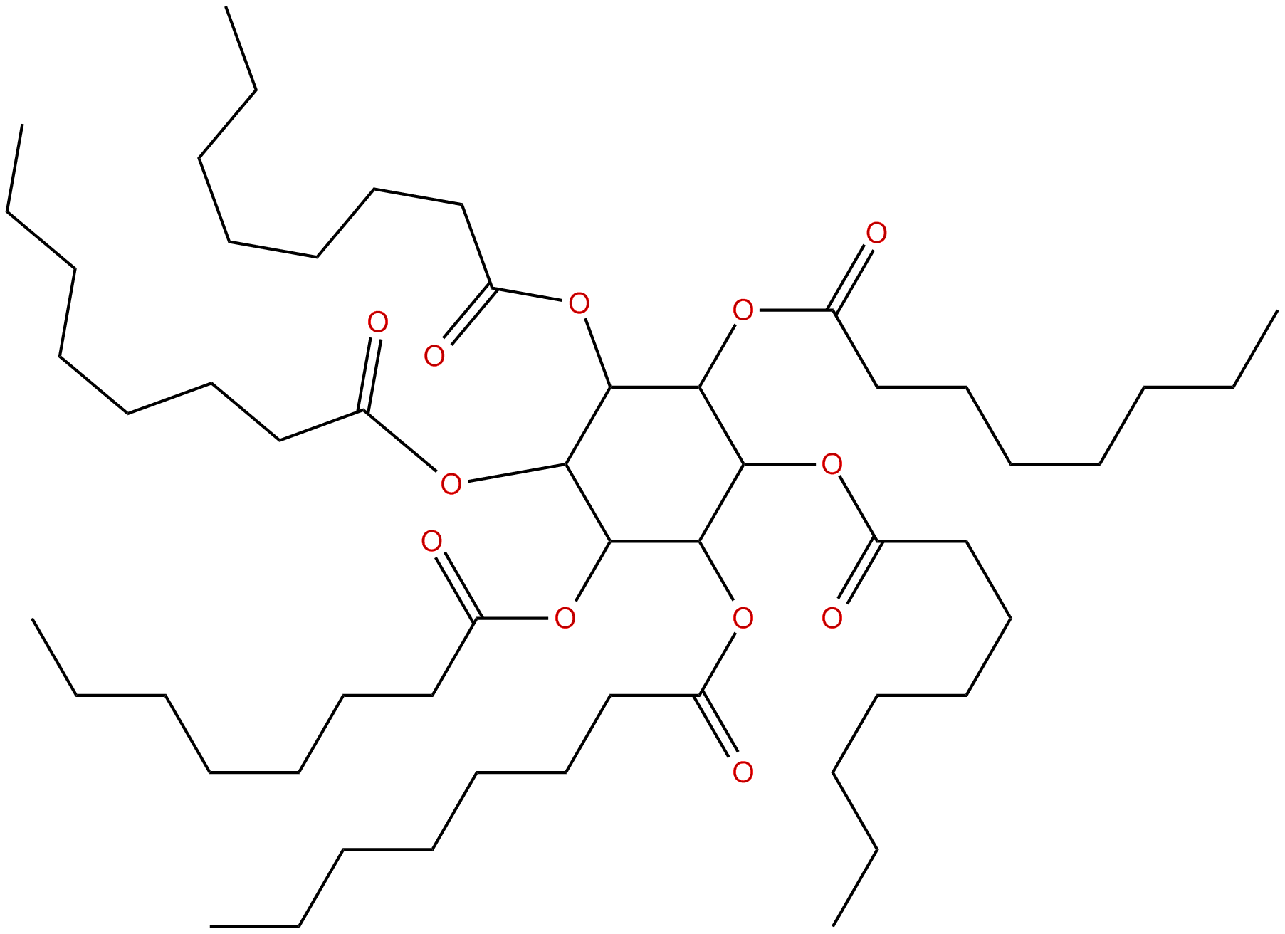 Image of hexa-O-octanoyl-scyllo-inisitol
