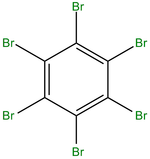 Image of hexabromobenzene
