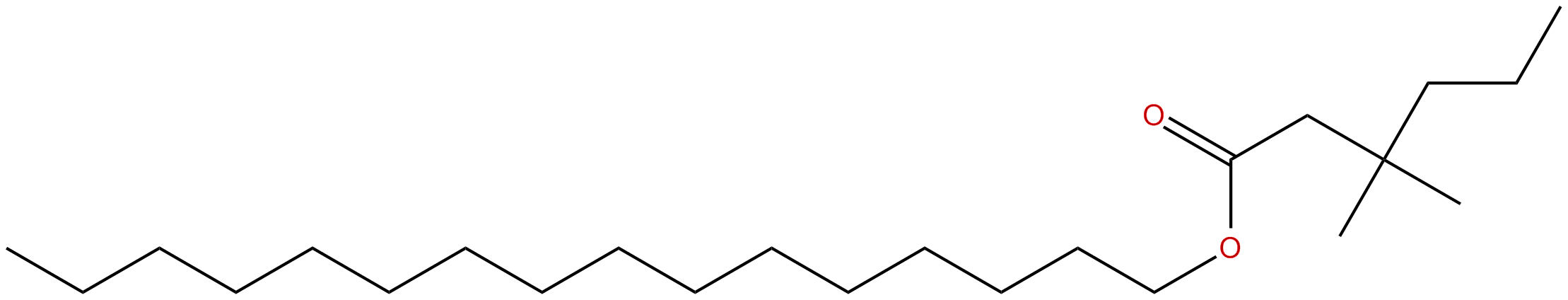 Image of hexadecyl 3,3-dimethylhexanoate