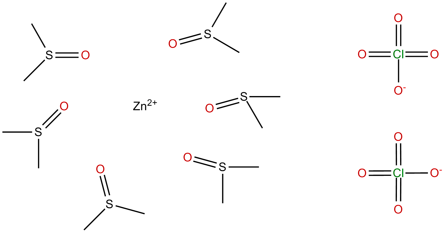 Image of Hexadimethylsulphoxidezinc(II) chlorate(VII)