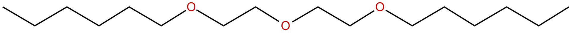 Image of hexane, 1,1'-[oxybis(2,1-ethanediyloxy)]bis-