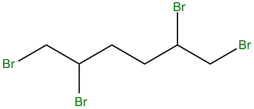 Image of hexane, 1,2,5,6-tetrabromo-