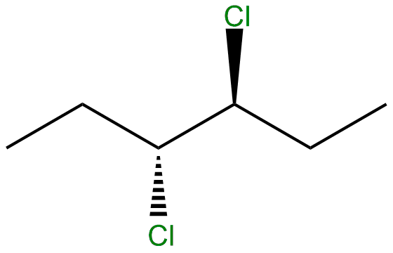 Image of hexane, 3,4-dichloro-, (R*,S*)-