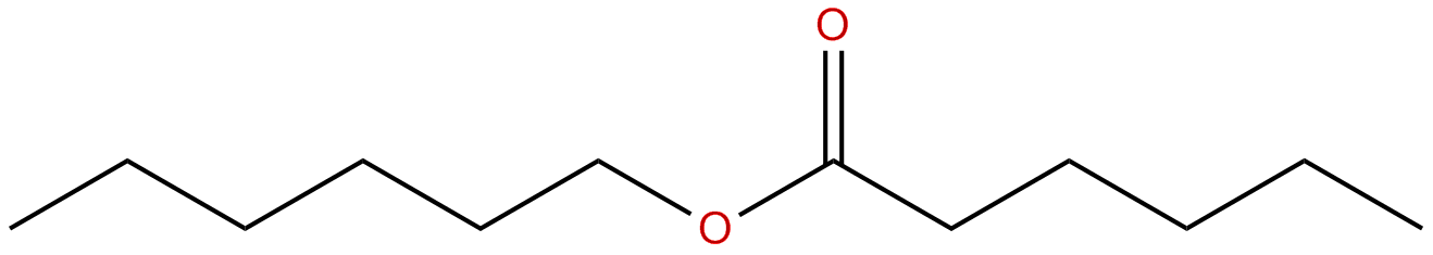 Image of hexanoic acid, hexyl ester