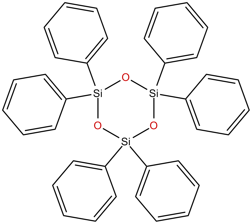 Image of hexaphenylcyclotrisiloxane