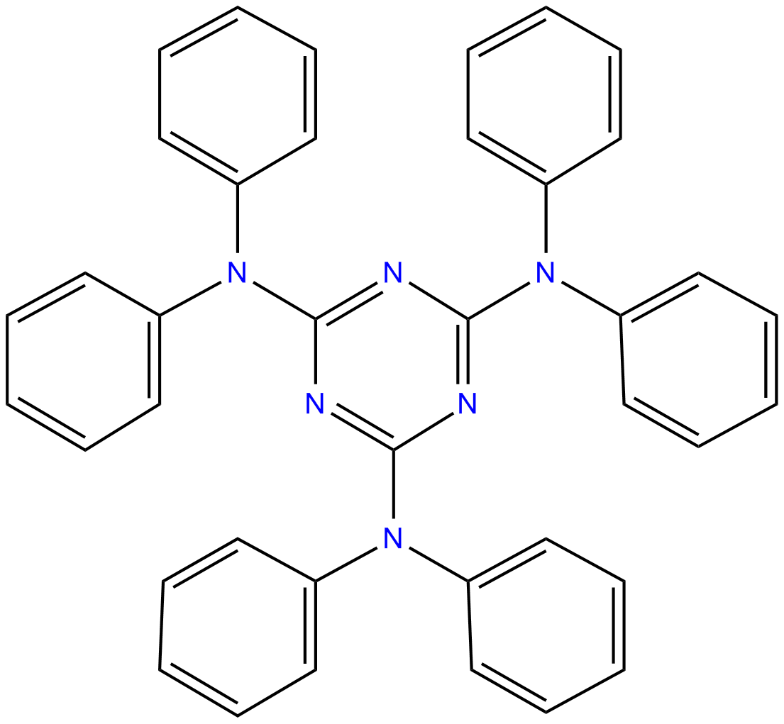 Image of hexaphenylmelamine