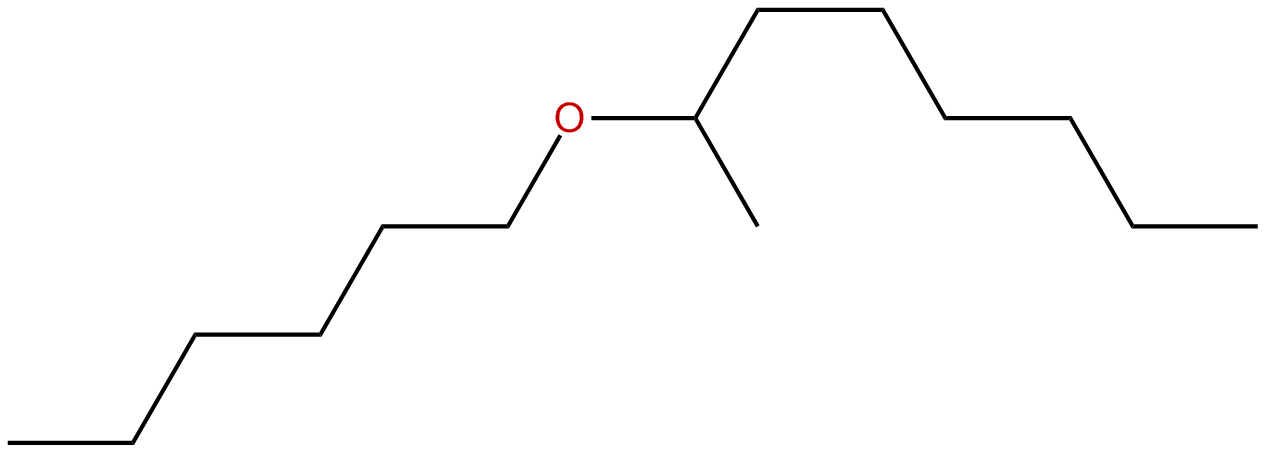 Image of hexyl 1-methylheptyl ether