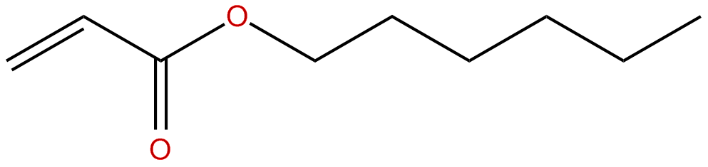 Image of hexyl 2-propenoate