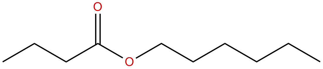 Image of hexyl butanoate