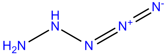 Image of hydrazine azide