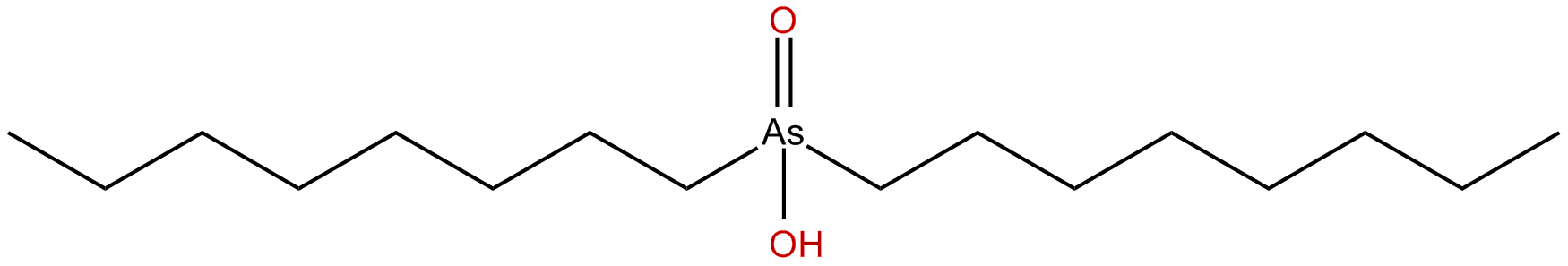 Image of hydroxydioctyl arsine oxide