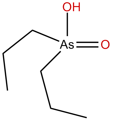 Image of hydroxydipropyl arsine oxide