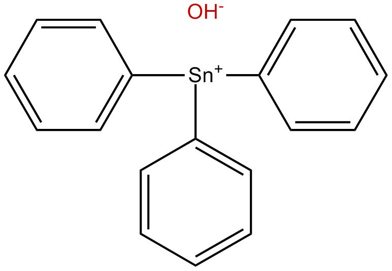 Image of hydroxytriphenylstannane