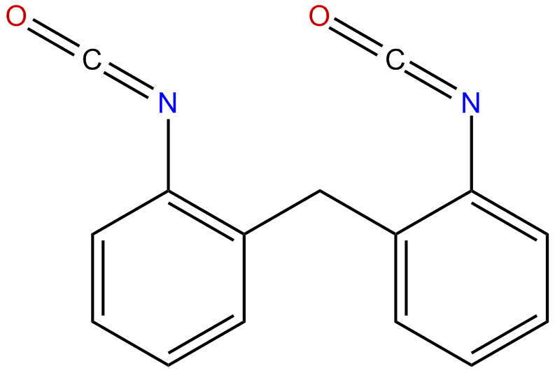 Image of isocyanic acid, methylenedi-o-phenylene ester