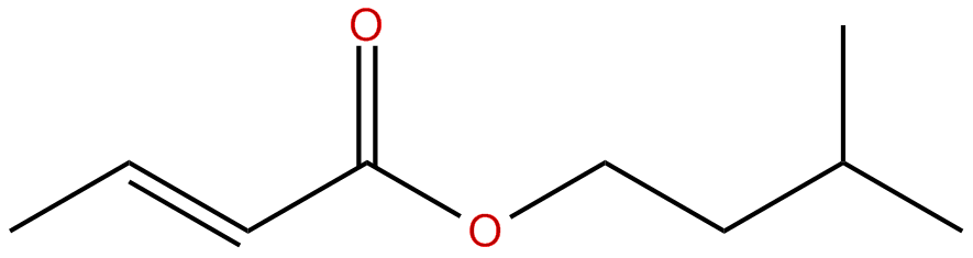 Image of isopentyl 2-butenoate
