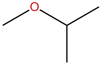 Image of isopropyl methyl ether
