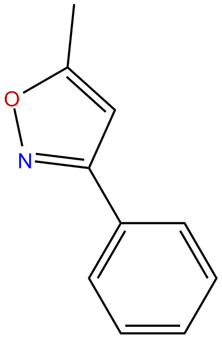 Image of isoxazole, 5-methyl-3-phenyl-