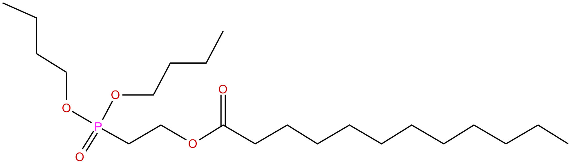 Image of lauric acid, ester with dibutyl (2-hydroxyethyl)phosphonate