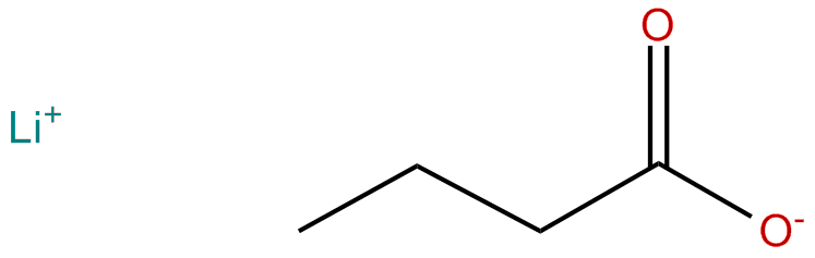 Image of lithium butanoate