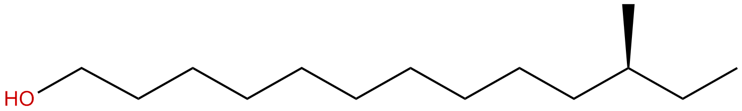 Image of L(+)-11-methyl-1-tridecanol
