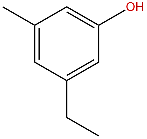 Image of m-cresol, 5-ethyl-