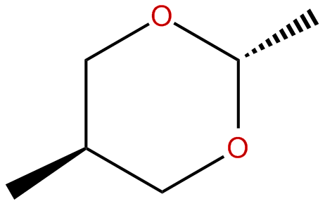 Image of m-dioxane, 2,5-dimethyl-, trans-