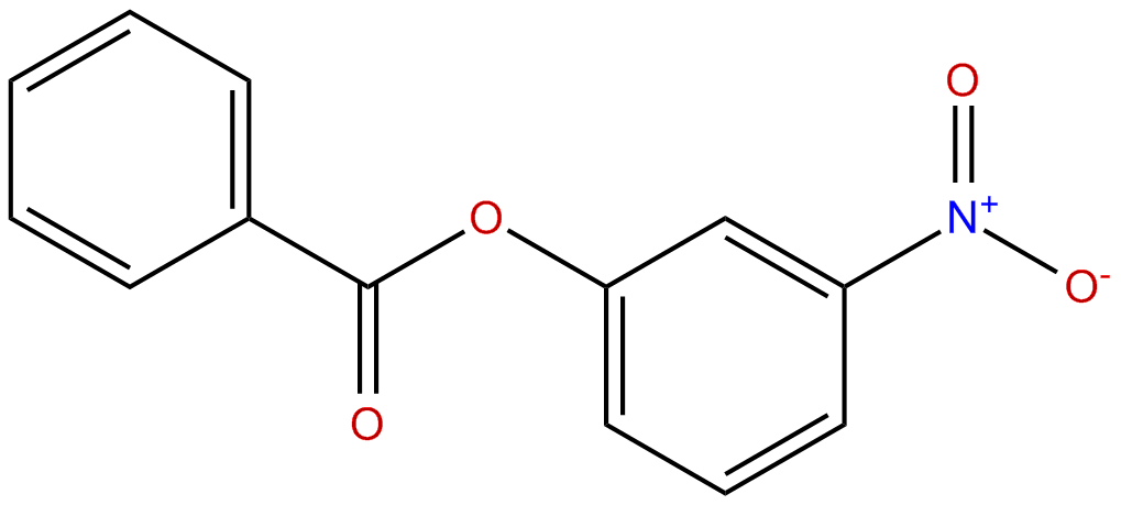 Image of m-nitrophenyl benzoate