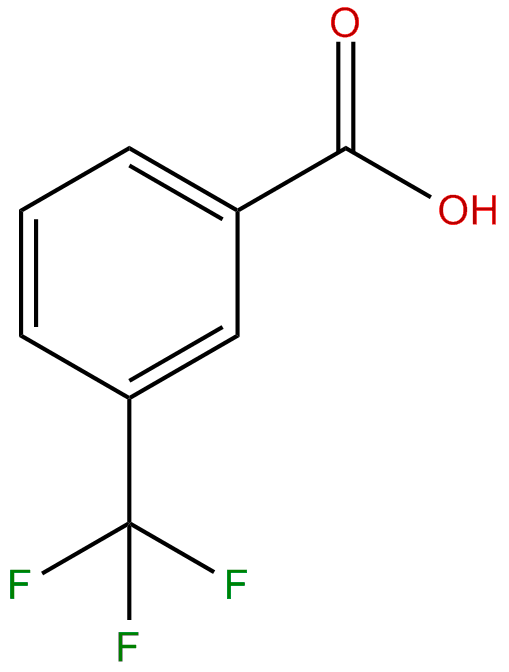 Image of m-(trifluoromethyl)benzoic acid