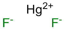 Image of mercury difluoride (HgF2)