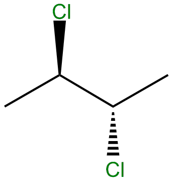 Image of meso-2,3-dichlorobutane