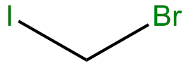 Image of methane, bromoiodo-