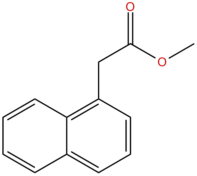 Image of methyl .alpha.-naphthylethanoate