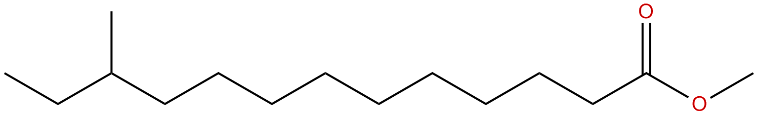 Image of methyl 11-methyltridecanoate