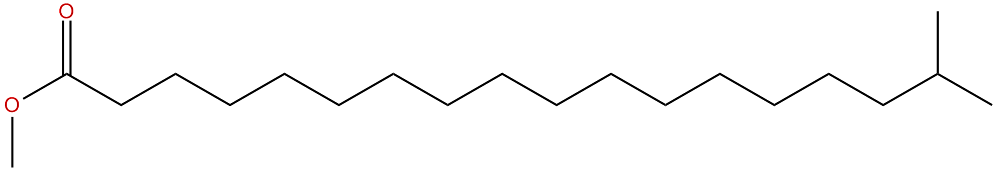 Image of methyl 17-methyloctadecanoate