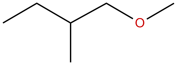 Image of methyl 2-methylbutyl ether
