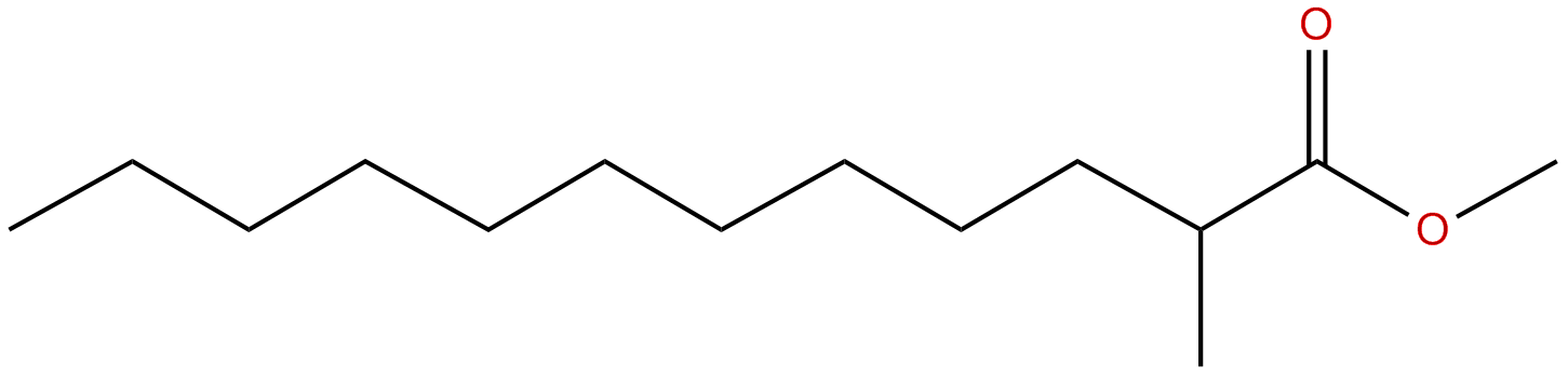 Image of methyl 2-methyldodecanoate