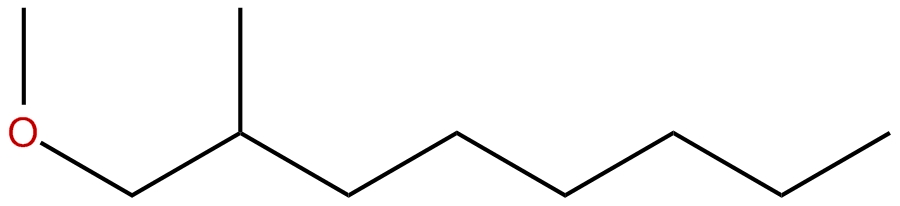 Image of methyl 2-methyloctyl ether