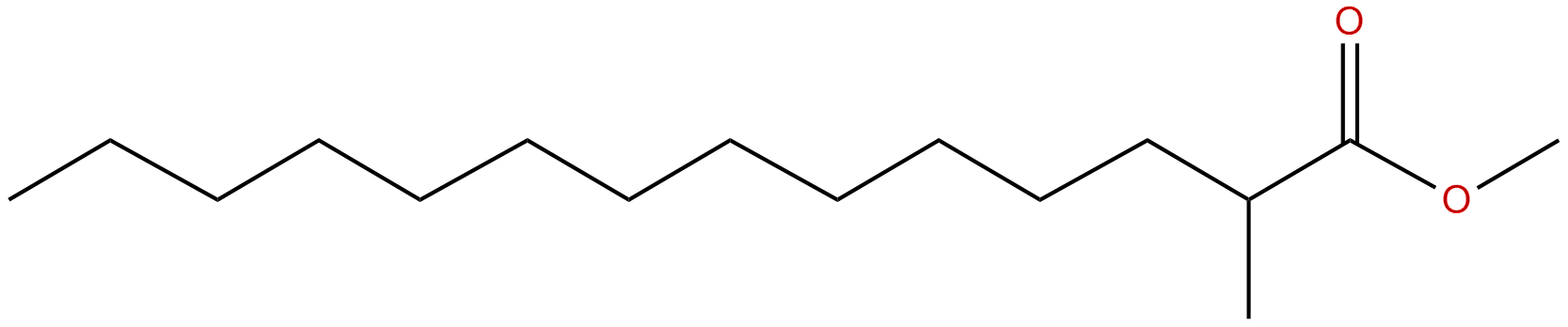 Image of methyl 2-methyltetradecanoate