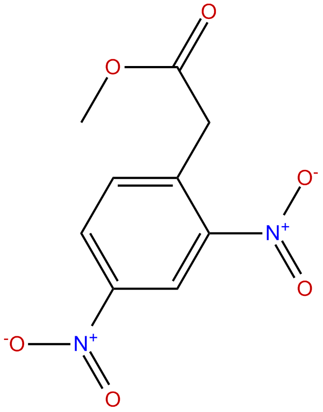 Image of methyl 2,4-dinitrophenylethanoate