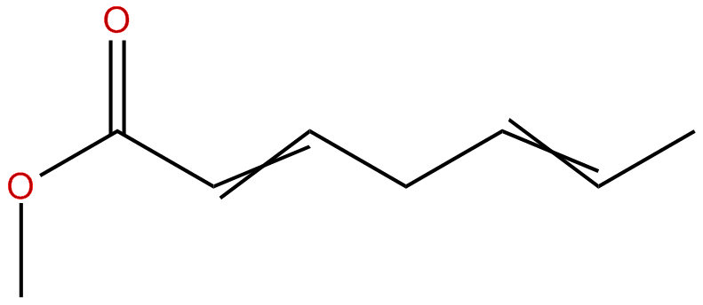 Image of methyl 2,5-heptadienoate