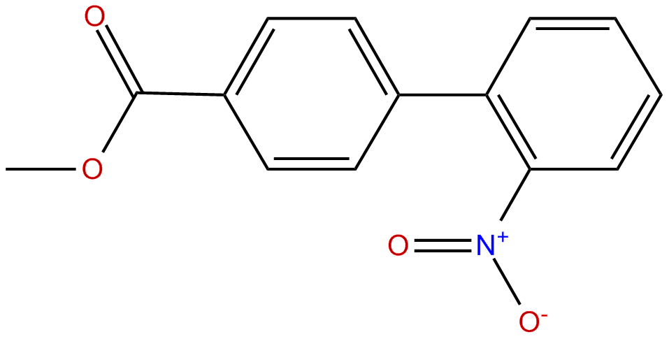 Image of methyl 2'-nitrobiphenyl-4-carboxylate