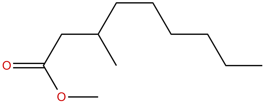 Image of methyl 3-methylnonanoate