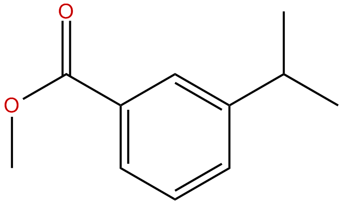Image of methyl 3-(1-methylethyl)benzoate