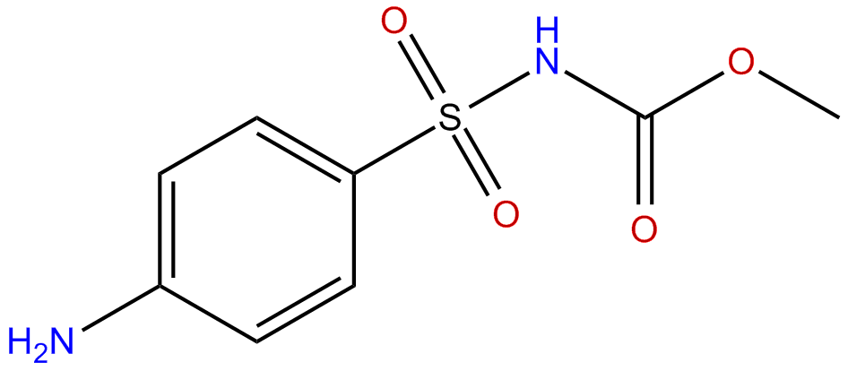 Image of methyl 4-aminophenylsulphonylcarbamate