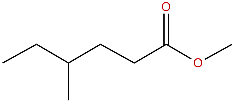 Image of methyl 4-methylhexanoate