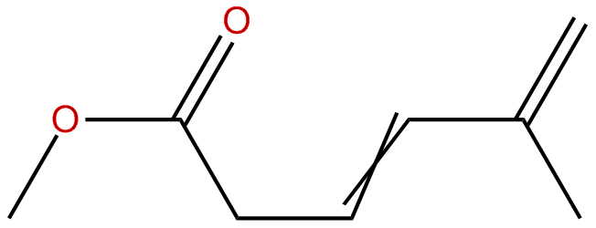Image of methyl 5-methyl-3,5-hexadienoate
