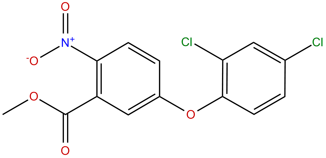 Image of methyl 5-(2,4-dichlorophenoxy)-2-nitrobenzoate